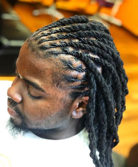 loc hairstyles for men|cool dreadlock styles for men.